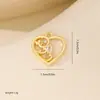 Acessórios de joia materiais feitos à mão metal incrustado zircônia pingente geométrico colar pulseira brincos pingente DIY