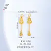 Acessórios para Joias DIY Banhados a Ouro 24K Pingente de Moeda de Dinheiro com Efeito Gelo Colar para Mulheres