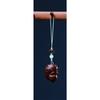 Colgante Charm para Teléfono de Oveja Pequeña Tallada en Sándalo, Adorno Colgante Decorativo Creativo Oveja