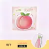 Notas adhesivas con forma de fruta poco convencionales, lindos blocs de notas de dibujos animados, papel de notas desprendible y reutilizable para mensajes creativos
