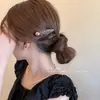 Pasador Retro con Estampado de Leopardo para Mujer de Principios de Otoño, Pin de Línea Única Estilo Coreano para Niña, Nuevos Accesorios para el Cabello de Pinza Lateral, Pin Estilo Otoño e Invierno