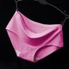 Yikeli macio novo Ice Silk cintura baixa uma peça sexy sem costura roupa íntima feminina tamanho grande senhoras cuecas atacado