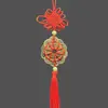 Nudo Chino Ocho Trigramas Calabaza de Cobre Tres Emperadores Cobre Puro Monedas de Cinco Emperadores Flor de Ciruelo Colgante de Diez Emperadores Monedas de Cobre Monedas de Cinco Emperadores Chinos