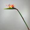 Paraíso de pegamento suave de simulación, ave del paraíso, grulla, flor de orquídea, accesorios para arreglos, ventana de hotel, decoración de grulla flamenca, sensación de flor de simulación