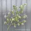 Flores Artificiales Verdes Jardín de Monet Plantas Verdes Artificiales Paisajismo Plantas Verdes Espárragos Artificiales Decoración de Flores de Plástico para Bodas