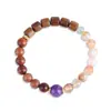 Nuevo Pulsera de Cristal Natural y Sándalo Estilo Chino para Hombres y Mujeres Joyería de Mano Cultural Estilo Chino Múltiples Estilos Pequeña y Exquisita Fuente Mayorista