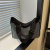 Bolso de moda de verano 2024, nuevo bolso de hombro de gran capacidad, estilo occidental, combinable con todo, bolso de mensajero con diamantes brillantes, bolso de mujer