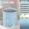 Tina de Baño para Bebé Plegable Piscina para Niños Bañera para Bebé Transparente para Interior Niños Recién Nacidos Piscina