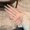 Ambiente Dulce Hielo Penetrable Rosa Ojo de Gato Arte de Uñas Avanzado Nueva Pasta para Uñas Uña Postiza Arte de Uñas Puro Hecho a Mano Uña para Usar