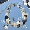 Pulsera de Perro Pacha Estrella de Nuevo Diseño Ins de Nicho Popular Joyería Pulsera de Perlas para Mejor Amiga Regalo