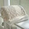 Manta de lana de cordero, felpa de leche engrosada, felpa de coral, manta pequeña para invierno, colcha, manta para siesta de invierno en la oficina