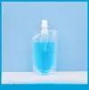 Bolsas Descartáveis Espessas Transparentes para Bebidas