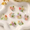 Brinco de Flor Colorido Doce Colorido de Verão Original Cluster de Flores DIY Brincos Broche Pin Sapatos Acessórios de Flor