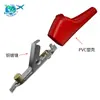 Cable de prueba con conector banana de seguridad hembra de 4 mm a pinza de cocodrilo para perforación J70039