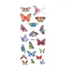 Pegatinas para Uñas Ins Mariposa Calcomanías de Transferencia de Agua para Uñas Pegatinas Decorativas para Uñas Flor de Rosa Simulada Retro Transfronterizo