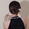 Pasador Infantil para Mujer 2025 Nuevo Antiguo Nuevo Chinoiserie Pasador de Gama Alta Cara de Caballo Accesorios para Falda Peinado Recogido Dinastía Han Tocado