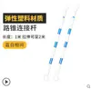 Cono Reflectante de Goma para Carretera de 70 cm Cubo con Forma de Cono de Helado de 90 cm Bolardo de Aislamiento Cono Reflectante para Construcción de Carreteras