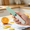 Cuchillo de Fruta Multifuncional Dos en Uno, Cuchillo Pelador, Pelador, Cuchillo Pelador de Doble Cabeza, Navaja de Bolsillo Portátil