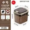 Cubo para Residuos de Té, Cubo para Aguas Residuales, Cubo de Té para el Hogar, Filtro de Mesa de Té, Cubo de Té, Accesorios para Ceremonia del Té, Cubo de Basura con Drenaje Kung Fu