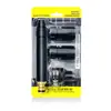 Fabricante Popular Transfronteiriço Atacado Plástico Preto Foguete Injeção Direta Lavagem de Carro Pistola de Água de Alta Pressão Casa Jardim Conjunto de Concha de Bolha