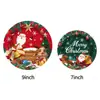 Suministros para fiestas navideñas transfronterizos, vasos de papel desechables, platos de papel, servilletas de papel, vajilla, accesorios decorativos temáticos de Navidad al por mayor