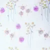 Flor pedida a mano vestido nuevo camisa de tirantes tela bordada punto línea multicolor bordado plano tela bordada