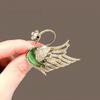 Broche Cisne Elegante Guofeng Corsage Animal Elegante Retrô de Alta Qualidade Acessórios Terno Vestido Pin Nicho Roupas