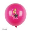 Globo de película de aluminio con forma de muñeca Barbie nueva, decoración para fiesta temática de cumpleaños de princesa Barbie, bola de aire flotante al por mayor