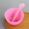 Salón de Belleza Tazón para Mascarillas al por Mayor Tamaño Grande 10.3cm Palillo Mezclador de Plástico 13cm Raspador Spa Herramienta para Mezclar Mascarillas DIY