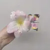 Atmósfera Estilo Vacaciones de Verano Dulce Simulación Magnolia Pasador Pasador Accesorios para el Cabello Pinza Lateral Foto Flor para la Cabeza Playa Flor en el Cabello Flor