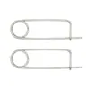Pino de aço inoxidável 304 pino de anel de retenção 2mm-8mm pino pino pino mola pino pino de posicionamento pino de anel de retenção retangular