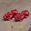 Mineral en Bruto Cinabrio Accesorios Pixiu Alto Contenido Arena Oro Púrpura Accesorios Pulsera Colgante Año del Zodíaco Llavero Joyería al Mayoreo
