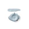 Conjunto de molde e colher para recheio de dumplings T Z6150 na cor trigo, para pendurar na cozinha.