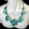 Collar de Flor de Isla Vintage para Mujer, Cadena para Clavícula, Lujo Ligero, Artesanía Exquisita, Modelo Nuevo, Elegante Accesorio para Vestido de Fiesta de Noche