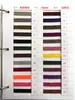1/1,2cm Mistura de Poliéster e Algodão Color Block Corda Trançada Plana Corda Oca Plana 48 Fios Cor Mista Algodão Artificial Cadarço Plano para Moletom