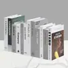 Modelo de Livro Decorativo Moderno Simples Decoração de Quarto Livros Falsos Ornamento para Cafés de Internet Adereços Decorativos Escandinavos Modelo de Livro