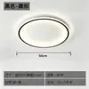 Luminária de teto circular minimalista LED de espectro total protetora para os olhos lâmpada de quarto luminária de ambiente para sala de estar estudo