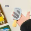 Pente de Massagem Fofo com Almofada de Ar, Pente com Airbag para Uso Doméstico, Mini Pente Portátil para Meninas, Estudantes e Jovens Mulheres