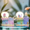 Luminária Porta-Canetas Sereia Concha Presente para Estudante Escritório Estilo Oceano Decoração de Armazenamento de Mesa Ornamento para o Dia do Professor
