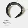 Diadema de Malla Trenzada con Pedrería de Lujo Ligero para Mujer, Aumenta la Altura en la Coronilla, Hace que el Rostro Parezca Más Pequeño, Diadema de Moda y Versátil, Pinza para el Cabello de Borde Ancho