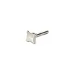 Brincos de Hélice de Liga de Titânio F136 Studs de Lábio Barra Rosqueada Interna Studs de Osso da Orelha G23 Base para Studs de Lábio Joias Atacado