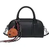 Bolso 2026 Nuevo Otoño e Invierno Piel Genuina Bolso Cruzado tipo Almohada Bolso Boston Mini de Hombro para Mujer