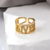 Anillo para Mujer, Lujo Ligero, Nicho de Alta Gama, Anillo Exagerado de Zirconia, Anillo Sencillo, Anillo Abierto, Joyería de Reina Madre, No se Desvanece