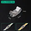 Conector de Fita LED Sem Solda Conector de Cristal Acessórios 5V12V24V Acessórios Especiais Universais para Fitas de LED e Fitas COB