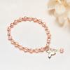 Joyas de perlas al por mayor chapado en cobre dorado con forma de perla de agua dulce barroca pulsera de alto diseño pulsera para mujer