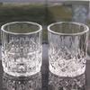 Vaso de Agua con Patrón de Diamante de Vidrio al por Mayor del Fabricante Vaso para Jugo Vaso para Cerveza Vaso para Comedor Diseño Creativo para Hogar Restaurante