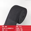 Cinto Elástico Alargado Preto de 10cm Cinto Abdominal Pós-Parto Fita Elástica de Malha Acessórios de Proteção da Cintura para Dispositivos Médicos