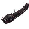 Adequado para Audi A7 Lip Traseiro Ponteira de Escape A7L Modificado Rs7-R Lip Traseiro Ponteira de Escape com Luz de Posição Pintura Preto Brilhante