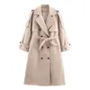 Z Estilo Europeo Transfronterizo 2026 Nueva Moda Temperamento Moda Amazon Venta al por mayor para Mujer con Cinturón Abrigo Prendas de Abrigo 1255892