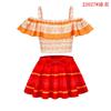 2022 traje de banho mágico Full House para meninas cos Encanto Amazon traje de banho infantil conjunto de duas peças roupas infantis saia infantil